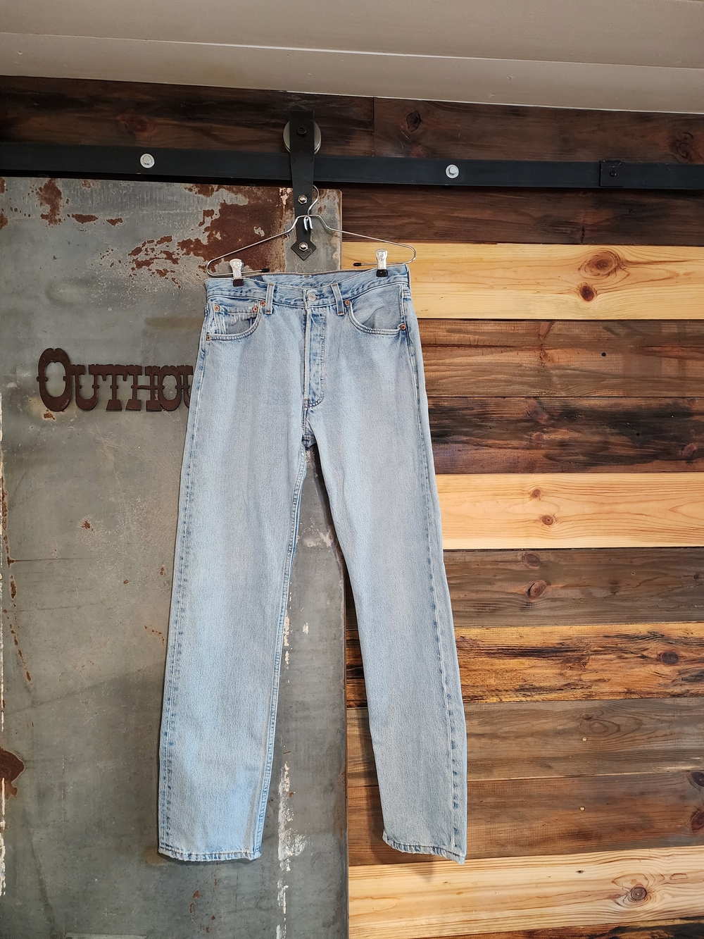Vintage 90's Levi's 501 Straight-Leg Jeans